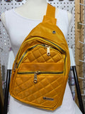 Yellow Crossbody Purse